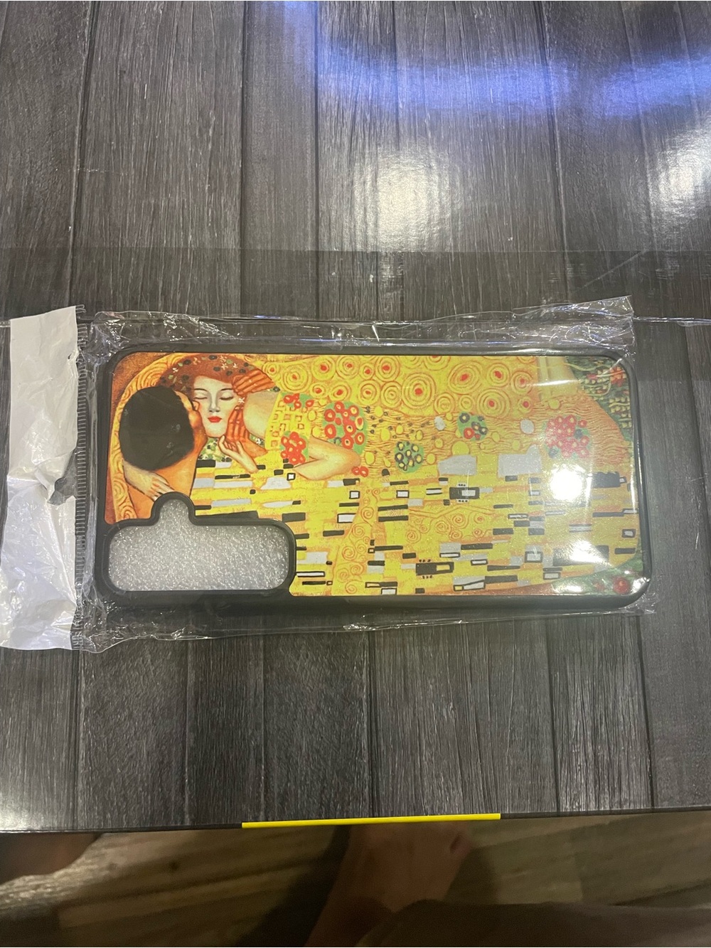 Gustav Klimt Inspired Yellow Art Phone Case